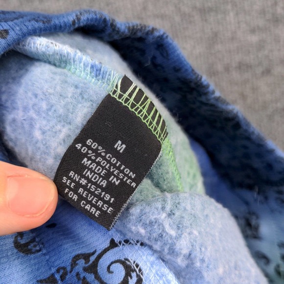 Blind Rooster Women's Jogger Sweatpants Multi Medium Tie Dye Drawstring - Picture 9 of 11